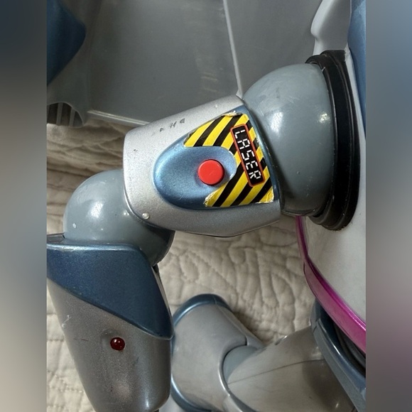 TOY STORY 1999 BUZZ LIGHTYEAR 12" DISNEY PIXAR ACTION FIGURE BLUE GRAY Working - Picture 7 of 14